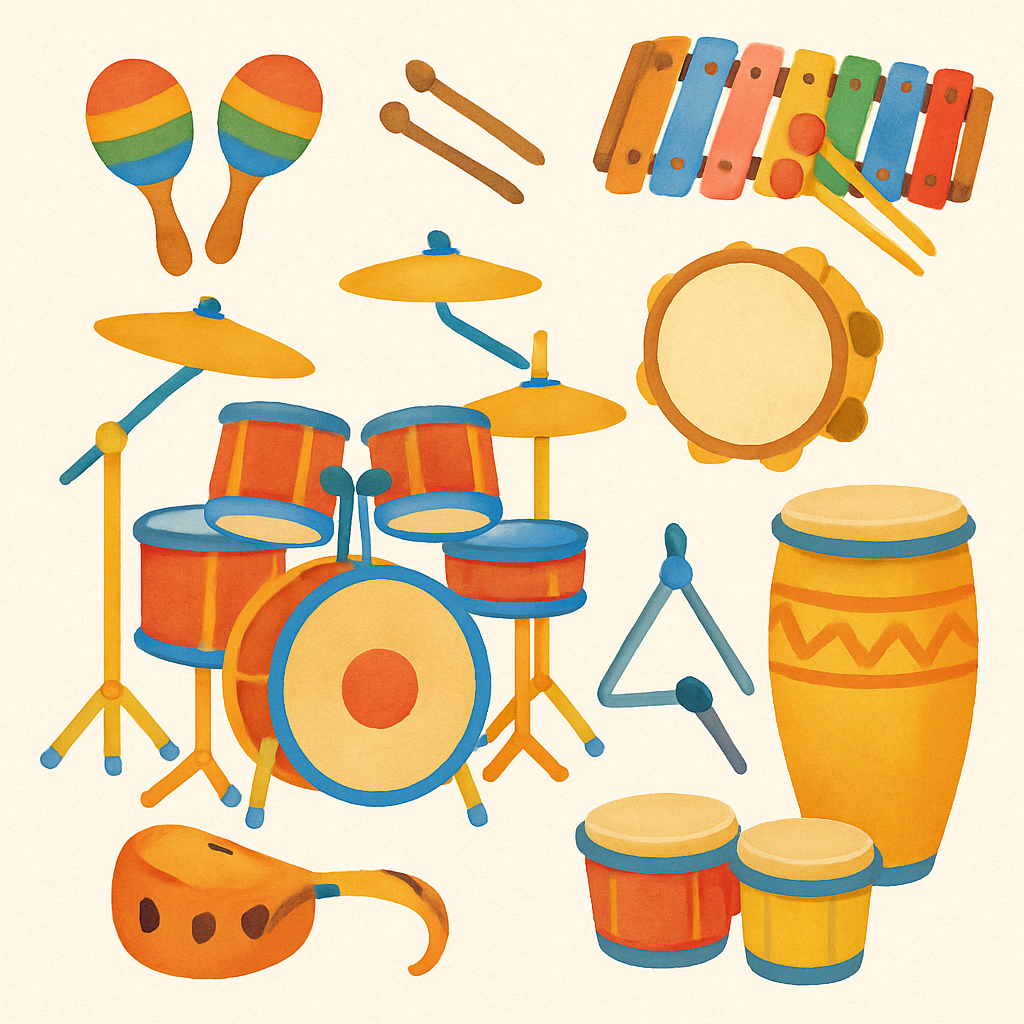 打楽器イラスト